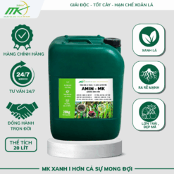 Phân bón lá trung vi lượng Amin MK - Amino Zinc MK (Can 20 Lít)
