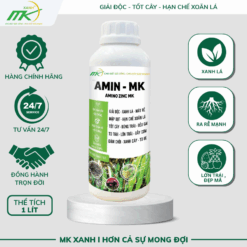 Phân bón lá trung vi lượng Amin MK - Amino Zinc MK (Chai 1 Lít)