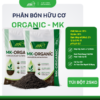 Phân Bón Hữu Cơ Organic MK Xanh 25KG Dạng Bột – Xanh Lá, Bung Chồi, Rễ Khỏe Cho Cây Cảnh