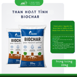 Than Sinh Học Biochar 20kg – Cải Tạo Đất, Giữ Ẩm & Giữ Dinh Dưỡng